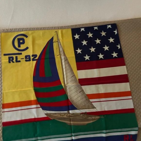 Polo by Ralph Lauren Nautical Flag Scarf - Picture 2 of 3
